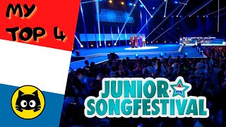 🇳🇱 Junior Songfestival 2024 · MY TOP 4 · Eurogatito [upl. by Aizti910]