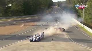 24 Hours Of Le Mans The Best Crashes Of 20122023 [upl. by Krug484]