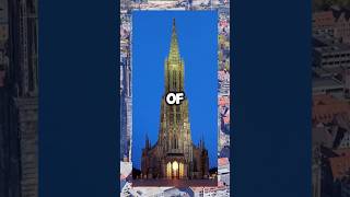 Worlds tallest ulm minster 🇩🇪 gothicarchitecture ytshorts history gothicchurch europe [upl. by Esened]