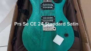 PRS SE CE 24 STANDARD SATIN unboxing [upl. by Parthena]