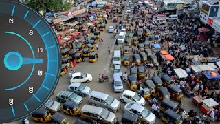 Indiens einzigartige Ampel Rote Lichtdauer abhängig vom Fahrverhalten [upl. by Gilbertine]