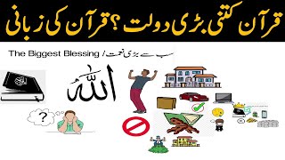 What a great wealth of the Quran  Life Changing Byan  Dr Israr Ahmed Animated [upl. by Allemrac]