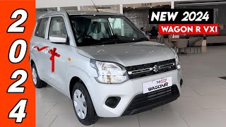 Maruti Suzuki Wagon r 2024 new model in india Wagon r vxi 2024 on road price features review [upl. by Eliza]