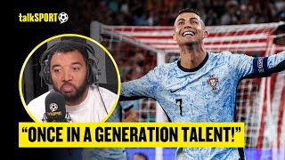 HELL NEVER STOP 🤩 Troy Deeney HAILS Cristiano Ronaldo After Scoring 900 Career Goals  talkSPORT [upl. by Gronseth]