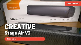 Soundbar CREATIVE Stage Air V2 Rzecenzja [upl. by Lucine241]