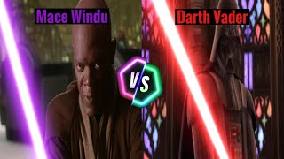 Star Wars The Force Unleashed  Mace Windu Vs Darth Vader [upl. by Adena]