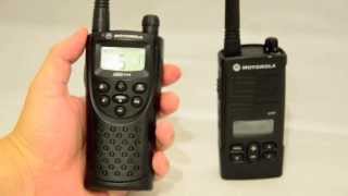 Motorola PMR446 radio XTN446 XTNi XTNiD review [upl. by Ashlan297]