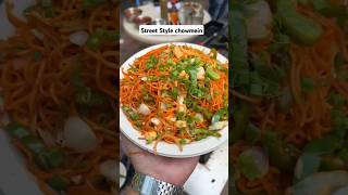 Street Style Chowmein foodie recipe streetfood [upl. by Esinaj]