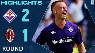 Fiorentina vs Milan 21 Highlights  Lega Serie A  20242025 [upl. by Araiet73]