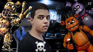 FUI SERCADO PELOS ANIMATRONICS NO ROBLOX  five night at freddy [upl. by Aicrag]