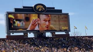 Iowa Hawkeyes Football 2023 Kinnick entrance vs Utah State [upl. by Ilyah881]