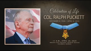 A Celebration of Life Col Ralph Puckett Jr [upl. by Adnawyt]