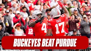 Rapid Reaction Buckeyes destroy Purdue for easy Big Ten blowout win  Ohio State football [upl. by Zack196]