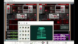 LISSAJOUS EXPERIMENTS IN REASON STUDIOS [upl. by Edualc]