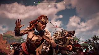 My dad VS Thunderjaw Horizon Zero Dawn [upl. by Annoit]