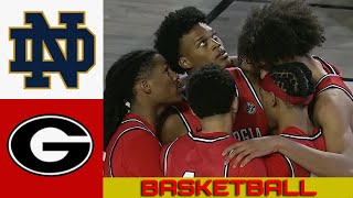 NOTRE DAME vs GEORGIA Basketball Game Full Highlights 2024 [upl. by Hserus490]