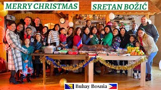 Proslava Božića s drugim Filipinkama u Bosna  Celebrating Christmas with other Filipino in Bosnia [upl. by Thais753]