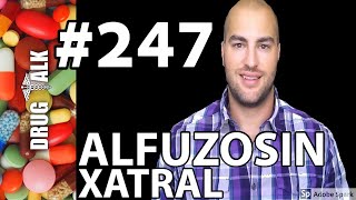 ALFUZOSIN XATRAL  PHARMACIST REVIEW  247 [upl. by Pepi]