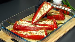 Das leckerste Rezept für gefüllte Paprika mein Freund aus Spanien Sehr lecker und schön [upl. by Annez]