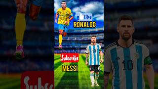 তাকে দেখতে কার মত লাগে Cristiano vs Lionel vs Ronaldo vs Messi shorts football ronaldo [upl. by Eelirak]