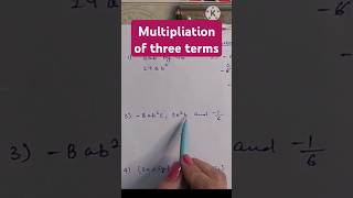 Multiplication of three terms shorts ytshorts  youtubeshorts [upl. by Platon]