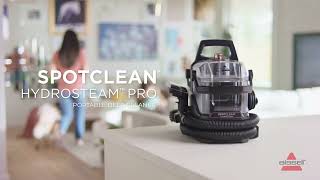 3700N BISSELL SpotClean Hydrosteam PRO 16x9 15sec EN [upl. by Soigroeg612]