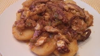 Pulpo Guisado a la Mugardesa  La Cocina Imperfecta [upl. by Solomon]