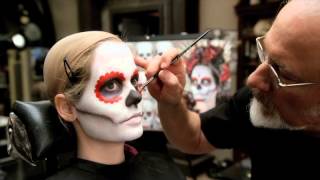 MAC x Rick Baker Day of Dead Halloween Tutorial  MAC Cosmetics [upl. by Rosenbaum]