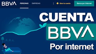 Como Abrir Cuenta BBVA Continental Por Internet 2024  Actualizado [upl. by Otineb]