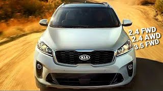 Kia Sorento Variants Comparison  24 FWD vs 24 AWD or 35 FWD [upl. by Riva]