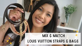 MIX amp MATCH LOUIS VUITTON HANDBAGS AND STRAPS  Michelle Orgeta [upl. by Diogenes]