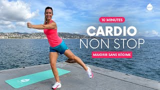 10 MIN  CARDIO NON STOP pour MAIGRIR SANS RÉGIME 🔥  Jessica Mellet  Move Your Fit [upl. by Disario130]