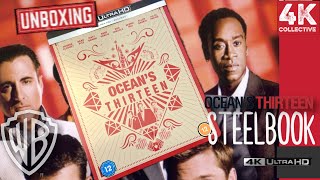 Ocean’s Thirteen 4K UltraHD Steelbook Unboxing [upl. by Erusaert]