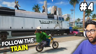 FOLLOW THE TRAIN CJ  GTA SAN ANDREAS ULTRA GRAPHICS LIKE GTA 5 [upl. by Alin]