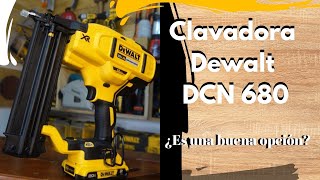 Â¿Como usar la clavadora Dewalt DCN680 [upl. by Niltak]