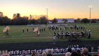 South Hagerstown High School Marching Band at MMBA event at Williamsport High School on 101924 [upl. by Downey]