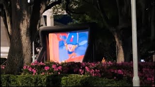 Free things to do at Disney World  Movies under the stars at Disney Resorts VLOG 31224 disney [upl. by Ecidna42]