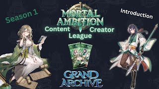 AMB Content Creator League Announcement  Grand Archive [upl. by Hermie56]