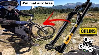 FOURCHE OLHINS LA REALITE  tester par Juju a bike park chamrousse [upl. by Konstanze811]