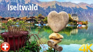 Iseltwald Switzerland 4K  The Hidden gem of Switzerland  Most beautiful Swiss villages [upl. by Ennirak992]