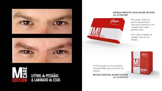 Lifting de pestañas y laminado de cejas Men Care [upl. by Lambart]