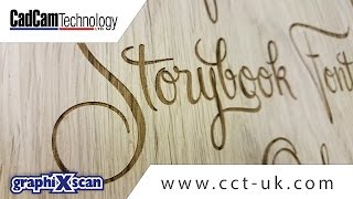 Laser engraving wood at high speed [upl. by Akinwahs]