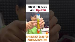 How to Use an EpiPen  Easy Tutorial [upl. by Lohman860]