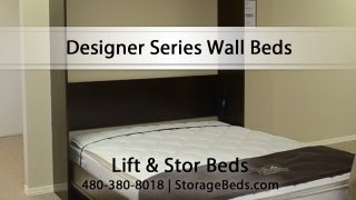 Designer Series Wall Beds by Lift amp Stor [upl. by Hammond716]