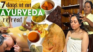 AYURVEDA experience for 7 days  Ayurvedic Treatment Massage ampFood in Indus Valley Ayurvedic Centre [upl. by Christophe865]