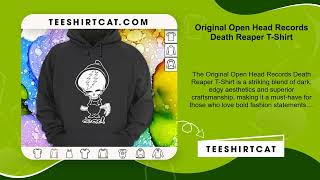 Original Open Head Records Death Reaper TShirt [upl. by Acire]