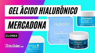 NOVEDADES MERCADONA Gel de Ácido Hialurónico Deliplus ¿y sus clones [upl. by Yvan]