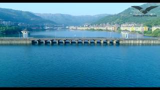 Lavasa City  Indias Largest Private City  Pune India  Aerial Drone Video  4K  Eagle Eye Films [upl. by Neemsaj]