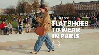 How to Style Flat Shoes Like a Parisian Girl in 2024 [upl. by Yenor541]