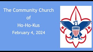 The Community Church of HoHoKus February 4 2024 [upl. by Linell]